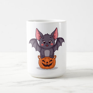 Cute Trick or Treating Bat Coffee Mug