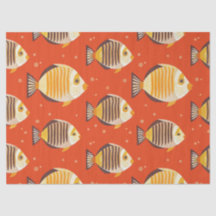 Cute Tropical Fish Pattern 