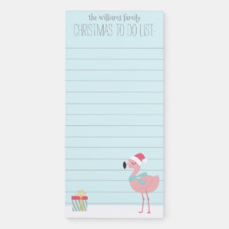 Cute Tropical Flamingo - Christmas To Do List