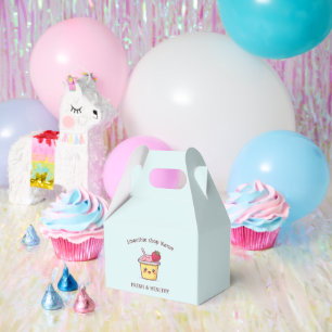 Cute Tropical Fruit Smoothies Fruit Kitchen shop Favor Boxes