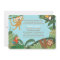 Cute Tropical Jungle Theme Baby Shower Invitations