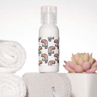 cute tropical toucan bird animal gift for kids hand lotion