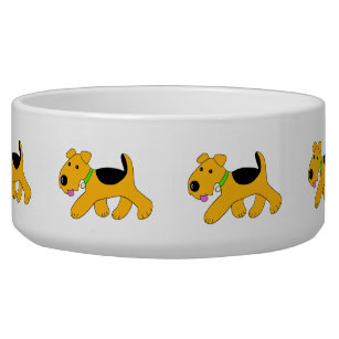 Cute  Trotting Puppy Dog Bowl (Large)