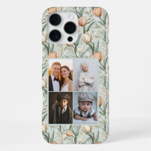 Cute Tulip Custom Photo Iphone Case For Moms