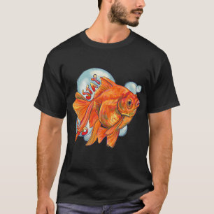 Cute Tuna Sticker – Adorable Kawaii Fish Cartoon T-Shirt