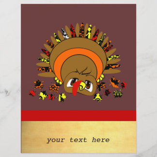 Cute Turkey Flyer