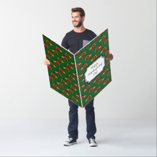 Cute Turkey Pumpkin Pie Thanksgiving Personalize Card