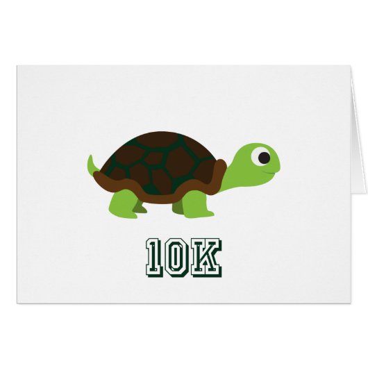 Cute Turtle 10K Cards (Front Horizontal)