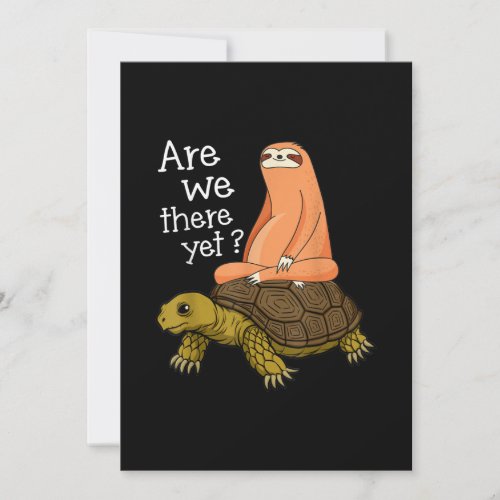 Cute Turtle And Sloth Back to School gift From Mom Save The Date