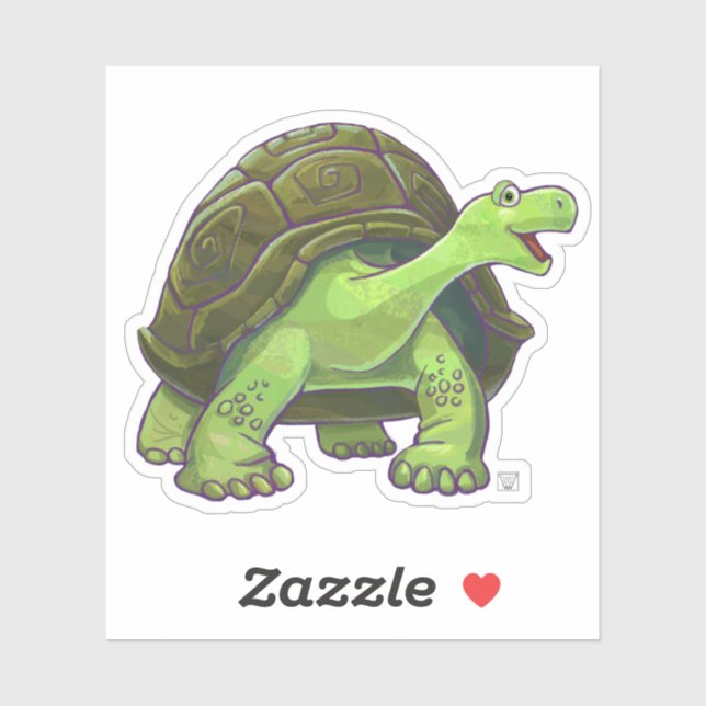 Cute Turtle by Animal Parade Sticker (Sheet)