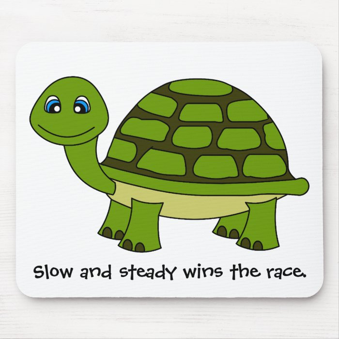 Cute Turtle Cartoon Mousepads