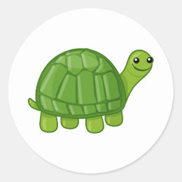 Cute Turtle Stickers | Zazzle