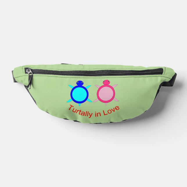 Cute Turtle Couple Fanny Pack (Lay Down)