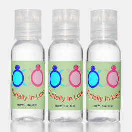 Cute Turtle Couple Hand Sanitizer