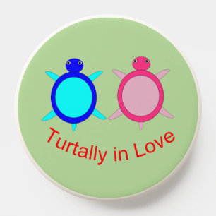 Cute Turtle Couple PopSocket