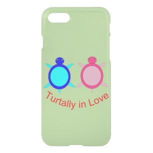 Cute Turtle Couple iPhone SE/8/7 Case