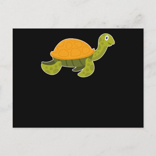Cute Turtle Design Turtles Animal Sea Gift Postcard