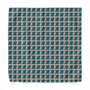 Cute Turtle Floral pattern  Bandana