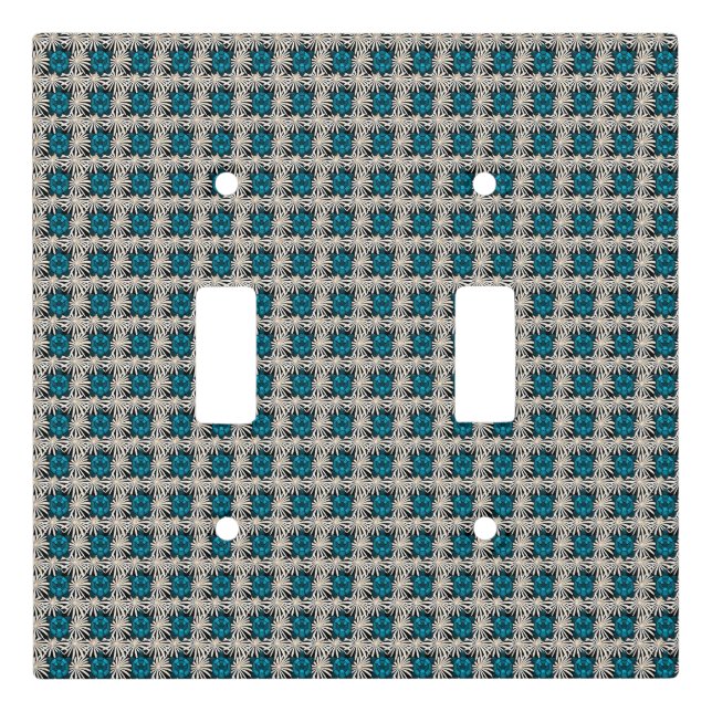 Cute Turtle Floral pattern  Light Switch Cover (Front)