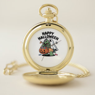 Cute Turtle Ghost Costume � Adorable Halloween Tri Pocket Watch