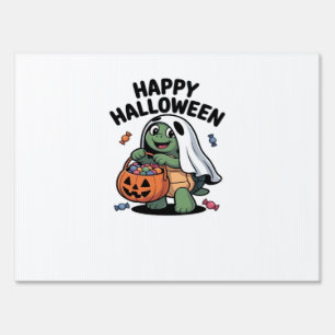 Cute Turtle Ghost Costume � Adorable Halloween Tri Sign