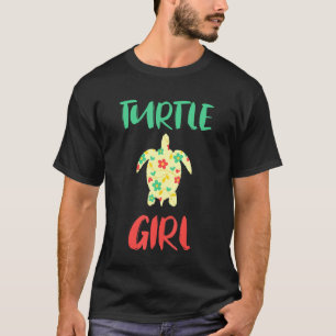 Cute Turtle Girl Tortoise Sea Turtles Gift for Wom T-Shirt