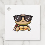 Cute Turtle Halloween 2023 sunglasses Costume Over Favor Tags