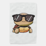 Cute Turtle Halloween 2023 sunglasses Costume Over Garden Flag