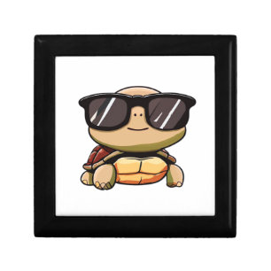 Cute Turtle Halloween 2023 sunglasses Costume Over Gift Box