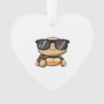 Cute Turtle Halloween 2023 sunglasses Costume Over Ornament