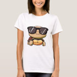 Cute Turtle Halloween 2023 sunglasses Costume Over T-Shirt