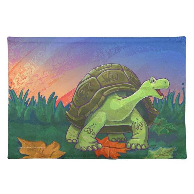Cute Turtle Placemat (Front)