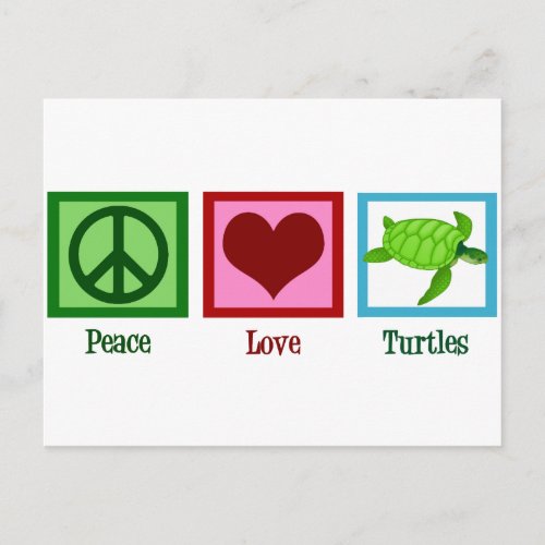 Cute Turtle Postcard