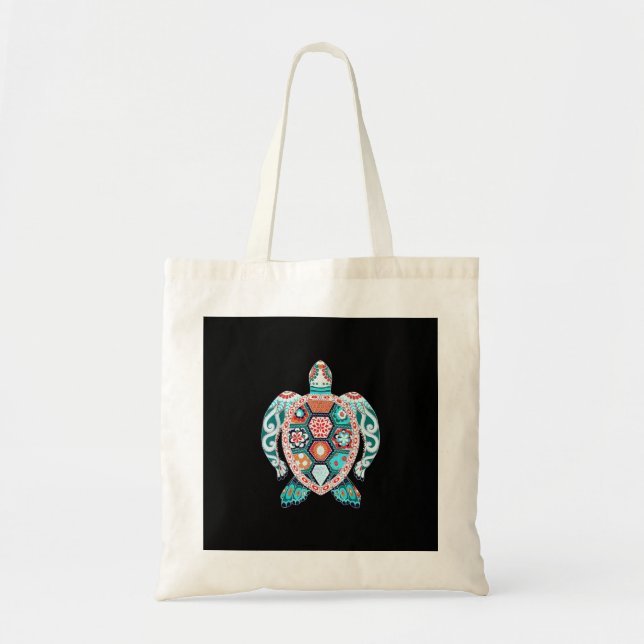 Cute Turtle - Sea Turtle Sea Ccean Beach Lover Tote Bag (Front)