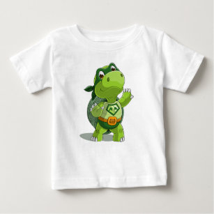 Cute turtle super hero baby T-Shirt
