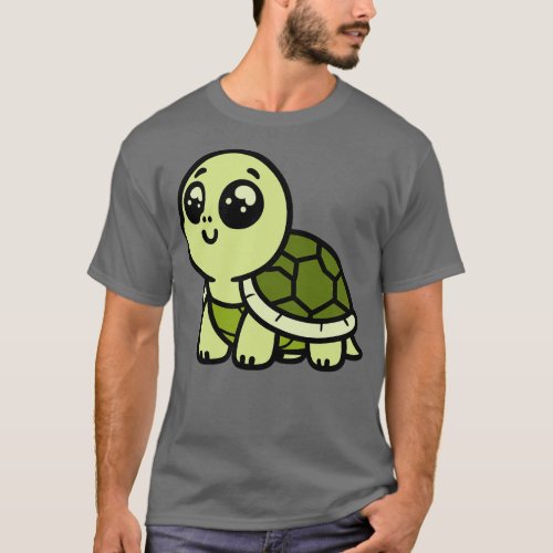 Cute Turtle T_Shirt
