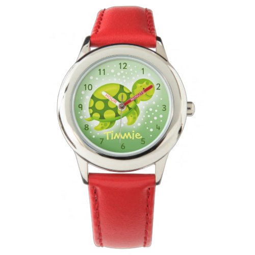 Cute Turtle Watch