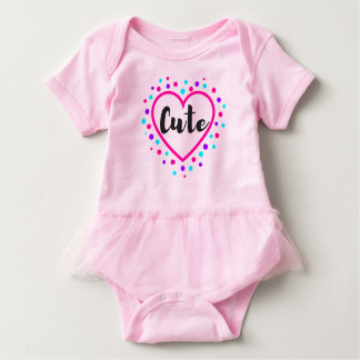 Cute Tutu Baby Bodysuit