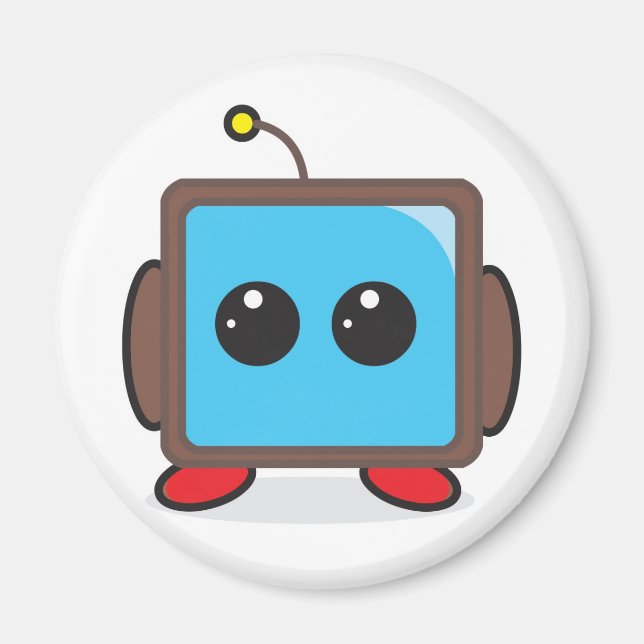 Cute TV magnet (Front)