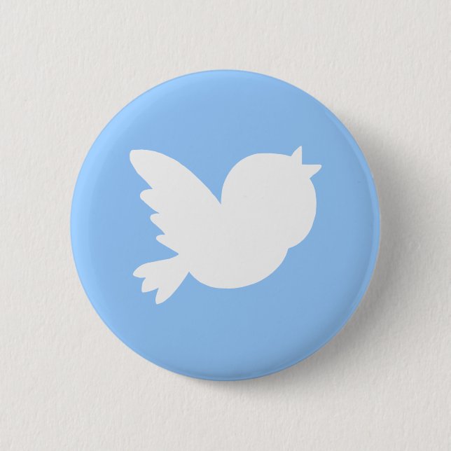 Cute Tweets Pinback Button (Front)