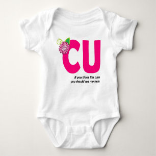 CUTE TWIN 1 BABY BODYSUIT