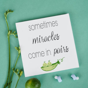 Cute Twin Boys Napkins