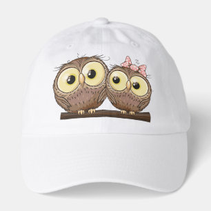 Cute Twin Owls Baby Hat - Adorable Forest Animal 