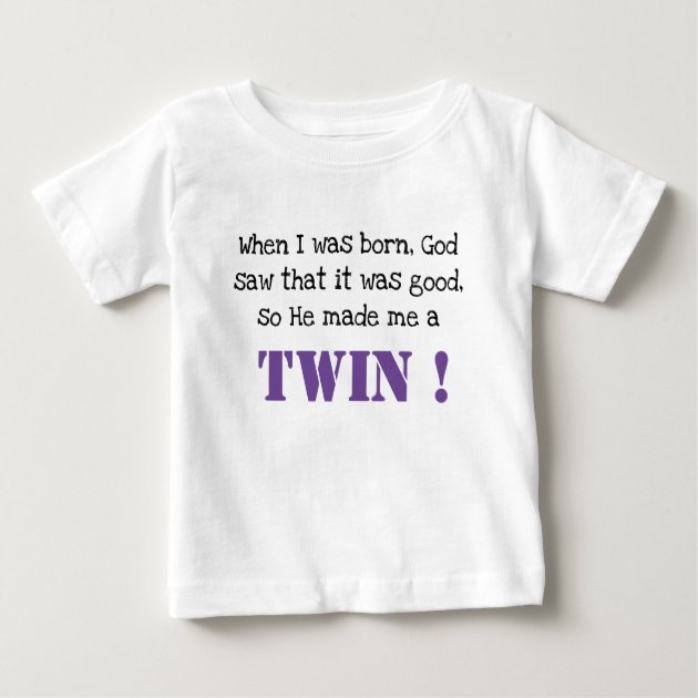 Twin t best sale shirts for babies