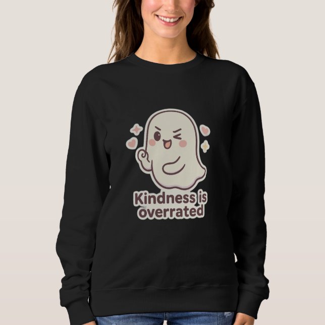 Cute Typography Halloween Design  Sweatshirt (Front)