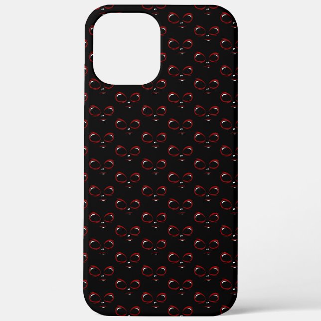 Cute ufo face monster  Case-Mate iPhone case (Back)