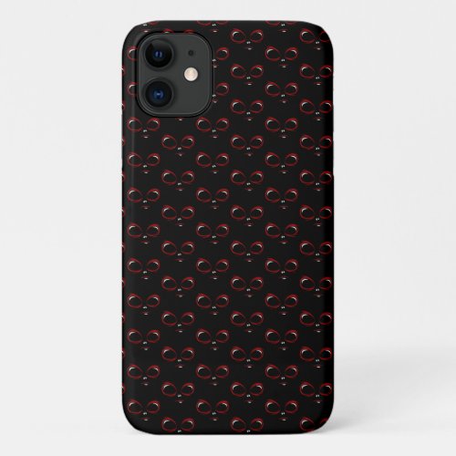 Cute ufo face monster  iPhone 11 case