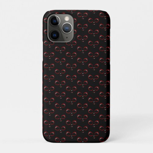 Cute ufo face monster  iPhone 11 pro case