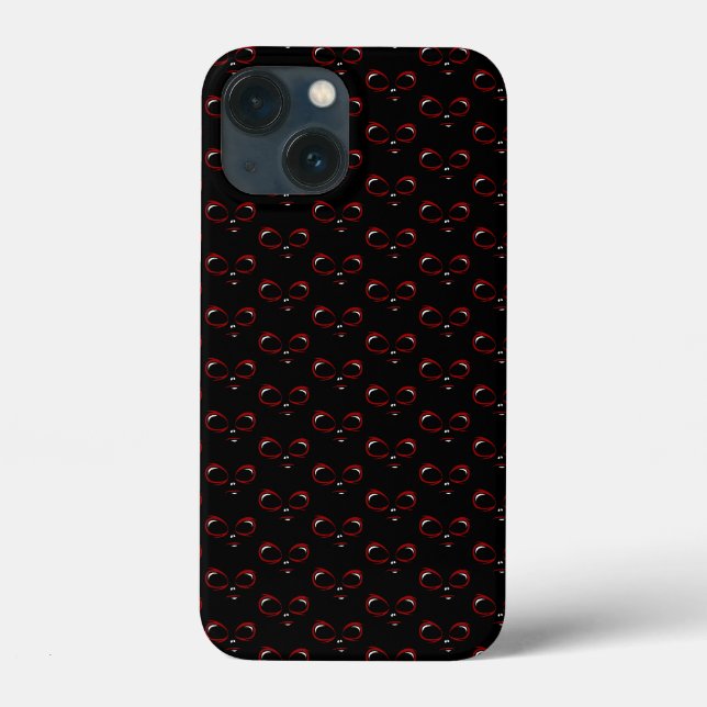 Cute ufo face monster  Case-Mate iPhone case (Back)
