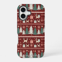 cute ugly christmas sweater pattern